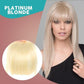 Naadloze 3D Clip-In Bangs Hair Extensions (50% KORTING)