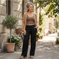 🌺 50% KORTING💐Elegante uitlopende pantalon voor dames