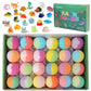 🛁 50% KORTING |🌊 Badbommen met oceaan-thema | 60 g * 12 stuks, schuimend badplezier & leuk cadeau-idee ✨