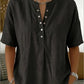 🔥Casual effen blouse voor dames