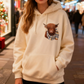 🐮 50% KORTING!!🎁Schattig sweatshirt met capuchon en fleecevoering met Highland Cow-motief