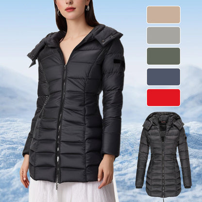 ✨ Lichtgewicht dames winterjas met capuchon — waterafstotend & comfortabel 🧥