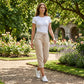 Korte joggingbroek met elastische tailleband voor comfort thuis
