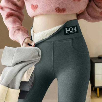 💥Uitverkoop 52% korting💕Modieuze thermische kasjmier slim-broek voor dames