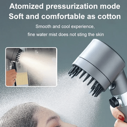 ⏳Zeitlich begrenztes Angebot: 50% Rabatt⏰Multifunktionales Hochdruck-Duschkopf-Set🚿