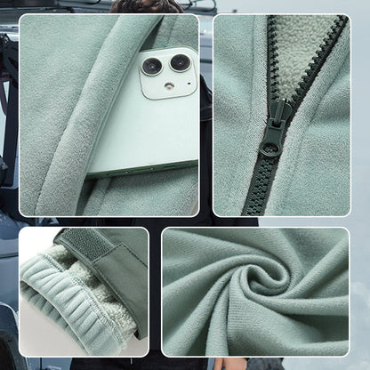 Beste Cadeau-Lichtgewicht Volledige Rits Hooded Jas