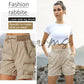 Populaire hoge taille cargoshorts voor vrouwen