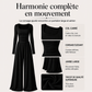 ✨ EEN MOEITELOZE TOTALE LOOK | Damesjumpsuit met vierkante halslijn en wijde pijpen -53 %