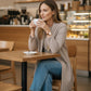 ⏳Tijdelijke aanbieding⏰Elegante 3-delige set inclusief lange cardigan, top en broek💞