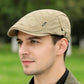 🧢Verstelbare, ademende platte pet voor heren🌬️
