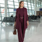 ⏳Tijdelijke aanbieding⏰Elegante 3-delige set inclusief lange cardigan, top en broek💞