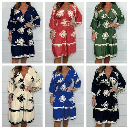 Zomerse Bedrukte Jurk voor Dames