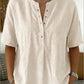 🔥Casual effen blouse voor dames