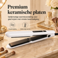 2-in-1 Haarstraightener en Krultang met Negatieve Ionische Verzorging