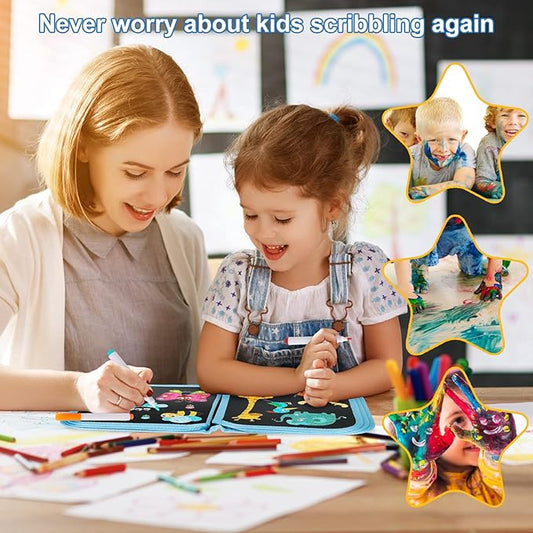 🎄Kerstuitverkoop 50% KORTING!!🎁✨Kinderboek met doodles en aquarellen