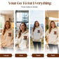 🐮 50% KORTING!!🎁Schattig sweatshirt met capuchon en fleecevoering met Highland Cow-motief