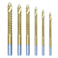 Titanium Twist Boorset (6 stuks)）