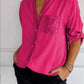 Casual Top Met Patchwork Pailletten – Een Vleugje Glitter Op Een Gewone Dag💕Opvallend zonder te overdrijven – Voor als je wil stralen, gewoon omdat het kan