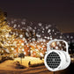 Outdoor Snowflake Christmas LED-podiumverlichting met roterend patroonprojector