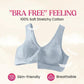 ⏳Tijdelijke aanbieding: 50% korting⏰Comfortabele, draadloze, figuurcorrigerende beha met sluiting aan de voorkant👙