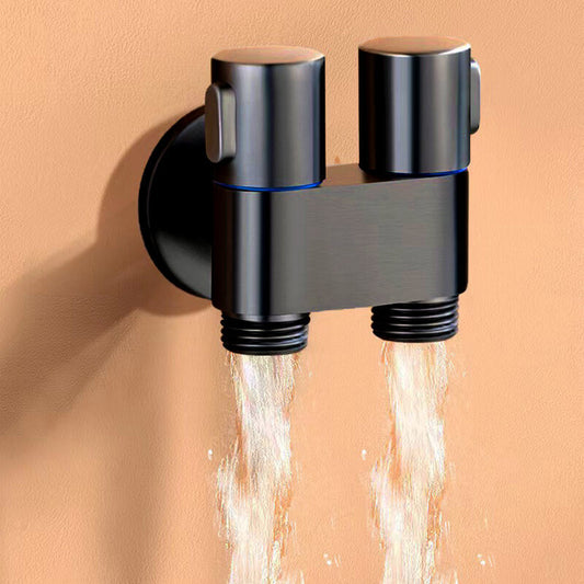 🔥 50% KORTING | Dubbele Toiletkraan van Messing – Onafhankelijke Bediening & Meerdere Wateraansluitingen