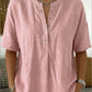 🔥Casual effen blouse voor dames