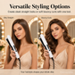 2-in-1 Haarstraightener en Krultang met Negatieve Ionische Verzorging