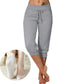 Korte joggingbroek met elastische tailleband voor comfort thuis