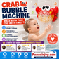 🔥Tijdelijke aanbieding: 50% korting!🛀👦Laat kinderen genieten van het badmoment!👨‍👩‍👧‍👦Perfect voor samen in bad gaan met je kind en voor nog meer plezier!🛀Badspeelgoed: krab-bellenblaasmachine met muziek