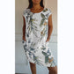 🌷2025 Hete verkoop - 49%korting🍀Jurk met ronde hals en botanische print voor dames