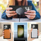 Magnetische Oplaadbare Leren Telefoonhoes voor Samsung
