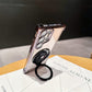 Gyroscoop Transparante Telefoonhoes Met Magnetische Standaard voor Samsung S22/S23/S24