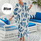 Casual Flowing V-Hals Lange Badpak Cover Ups