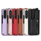 Elegant PU lederen portemonnee telefoonhoesje voor Samsung met ringgesp