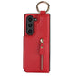 Elegant PU lederen portemonnee telefoonhoesje voor Samsung met ringgesp