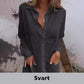 Opengewerkte witte blouse met leeg patroon