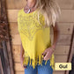 💞Effen dames-T-shirt met korte mouwen, hot print en gerafelde zoom
