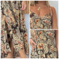 🔥Beperkte tijd 50% korting💕Dames Sexy Spaghetti Bandjes Bloemenprint Lange Jurk