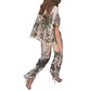 Dames Casual Botanische Print 2-Delige Set