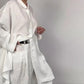 Dames Casual Effen Shirt en Broek Tweedelige Set