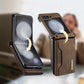 Opvouwbare portemonnee telefoonhoes met crossbody riem