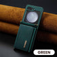 Opvouwbare portemonnee telefoonhoes met crossbody riem