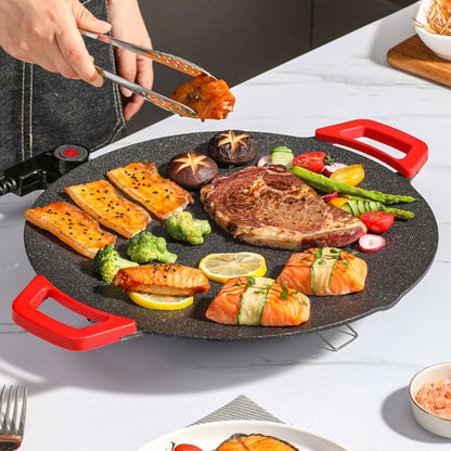 ( 🔥50% korting! Geen bezorgkosten!🔥)Elektrische Grillpan met antiaanbaklaag voor binnen