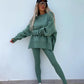 Casual 2-Delige Lounge Set met Oversized Sweater en Legging
