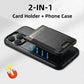 2 in 1 Afneembare Portemonnee Hoesje voor iPhone Series