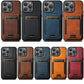 2 in 1 Afneembare Portemonnee Hoesje voor iPhone Series