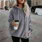 Fashion Warm Casual Loose Hooded Sweatshirt (50% UIT)