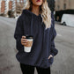 Fashion Warm Casual Loose Hooded Sweatshirt (50% UIT)