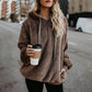 Fashion Warm Casual Loose Hooded Sweatshirt (50% UIT)