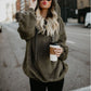 Fashion Warm Casual Loose Hooded Sweatshirt (50% UIT)